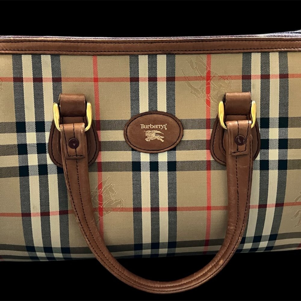 Burberry's Vintage Check Boston Bag